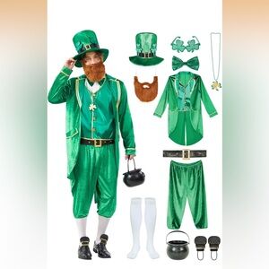 Green Leprechaun Costume for Kids - St. Patrick's Day Outfit